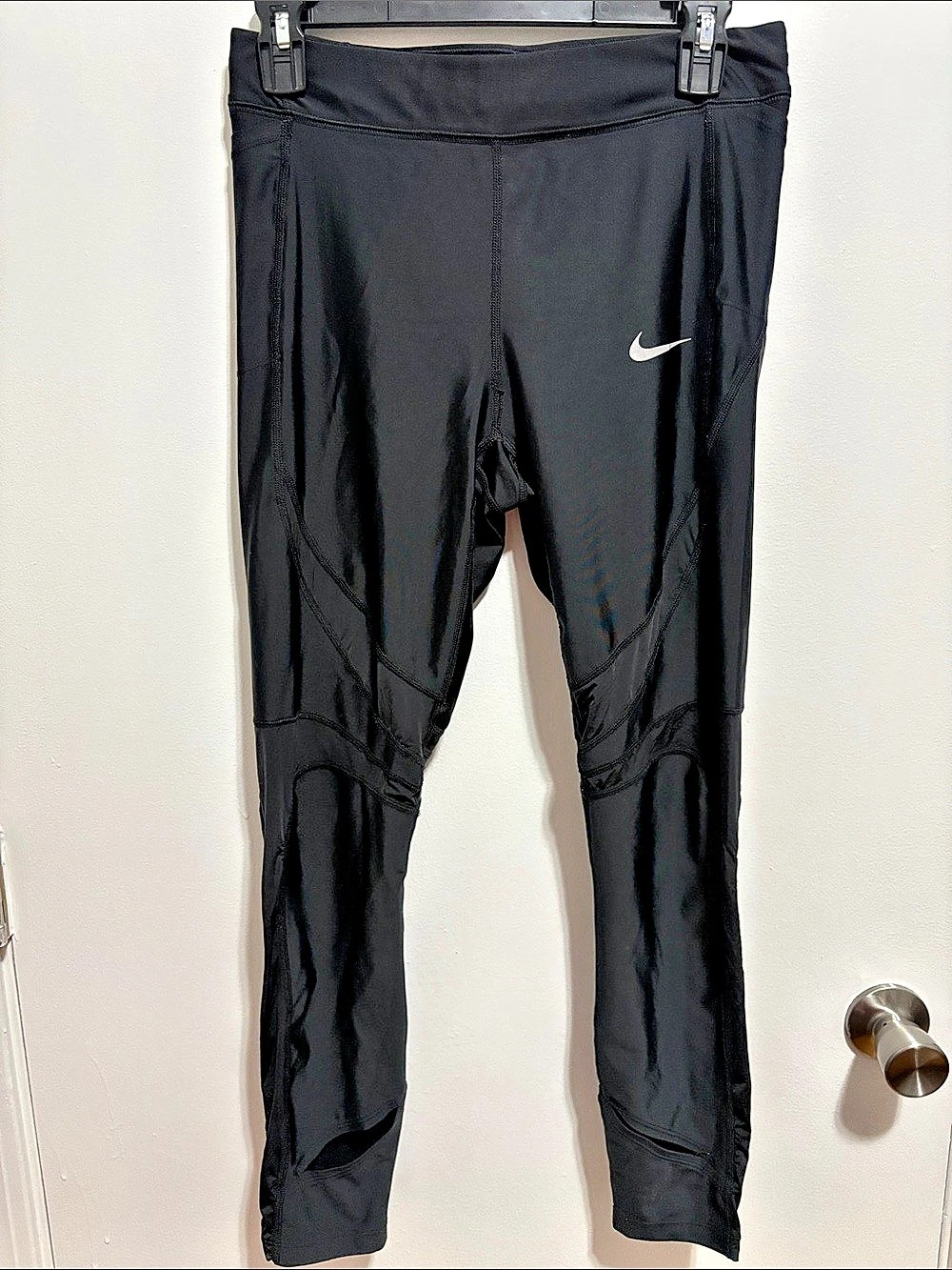 Nike Dri-FIT running pants Black Running Pants Size Medium